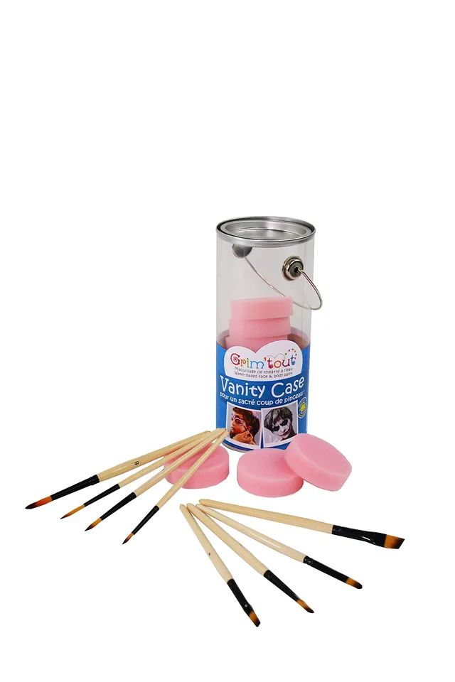 grim-tout-indispensables-kit-maquillage-enfant-vanity-8-ponges image 1