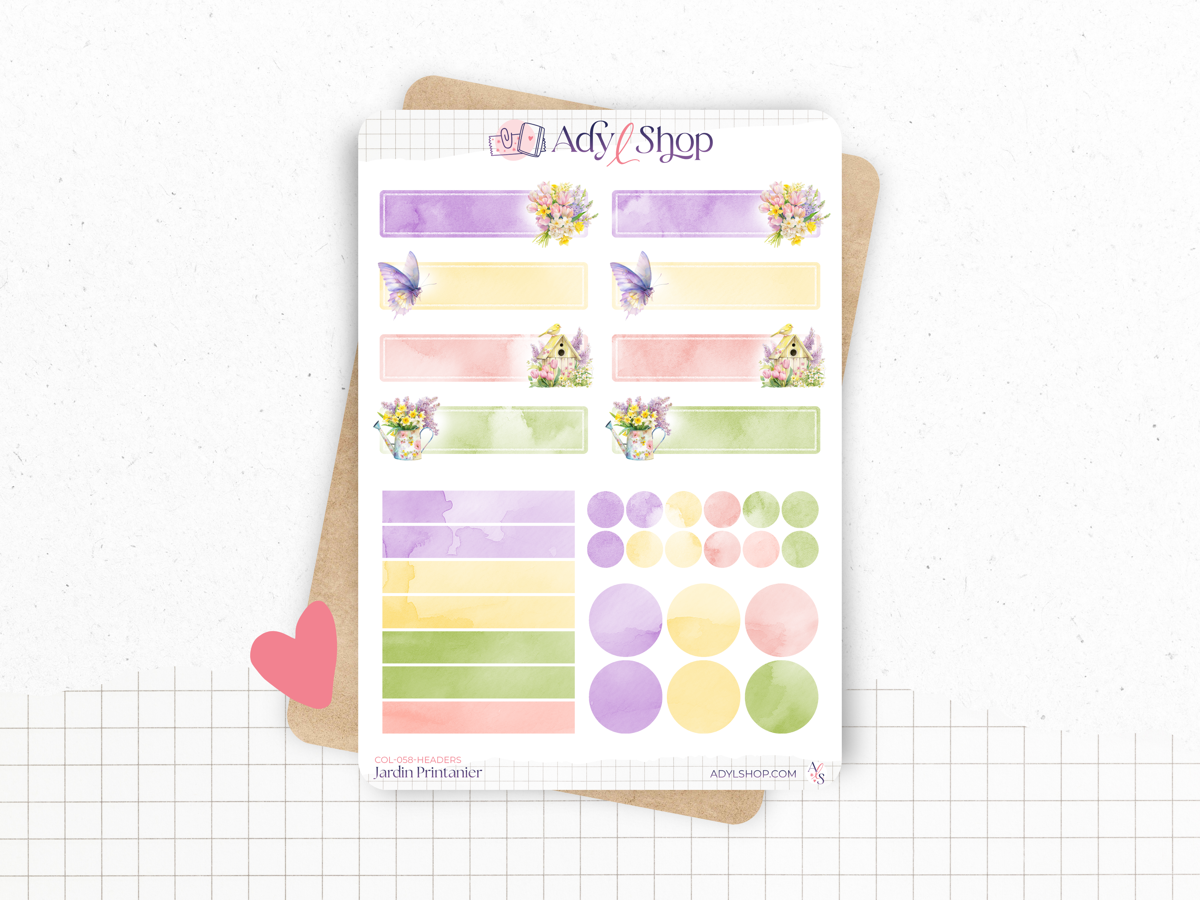 adylshop-jardin-printanier-planche-stickers-couverture-fleurs image 4