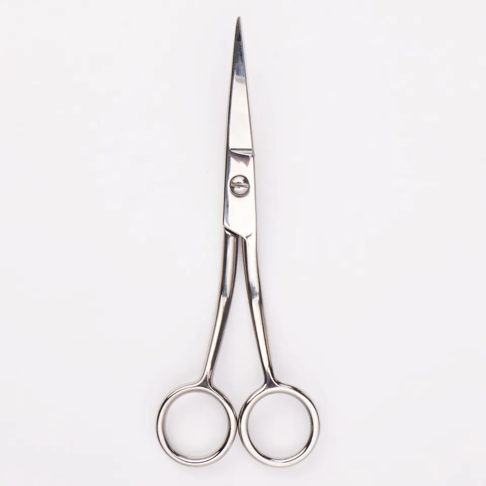 oxford-supplies-ciseaux-courb-s-appliqu-14-cm-inox image 1
