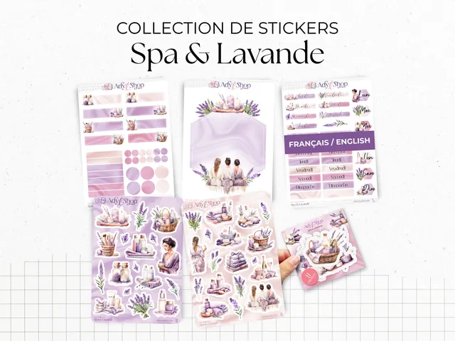 adylshop-spa-lavande-collection-compl-te-stickers-fran-ais image 1