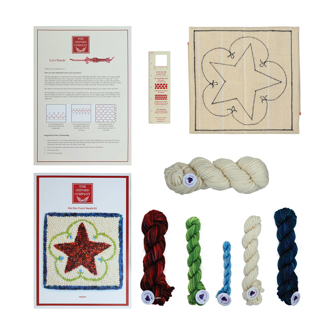 oxford-red-star-kit-punch-needle-toile-d-butant-20-cm image 3