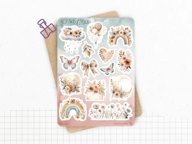adylshop-stickers-d-coratifs-r-veries-collection-compl-te-boh-me image 1