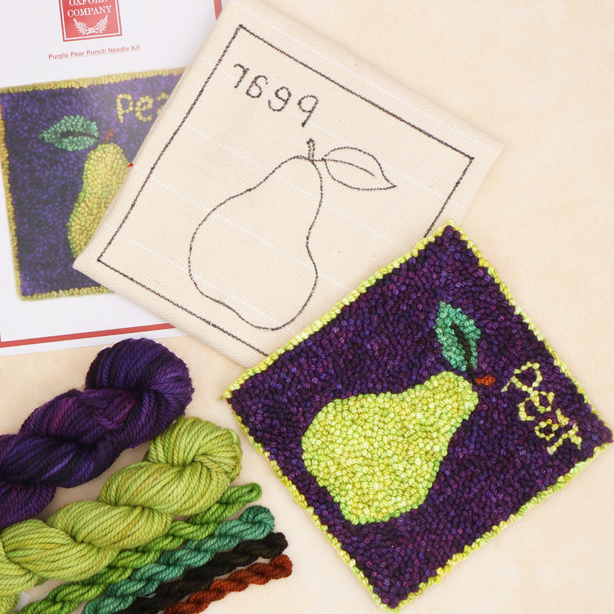 the-oxford-company-pear-kit-purple-kit-punch-needle-poire image 8