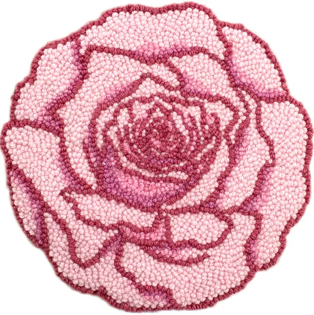 the-oxford-company-rose-13-patron-punch-needle-floral-33-cm image 1