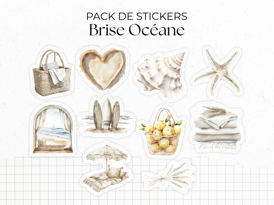 adylshop-brise-oc-ane-stickers-t-pack-10-plage image 1