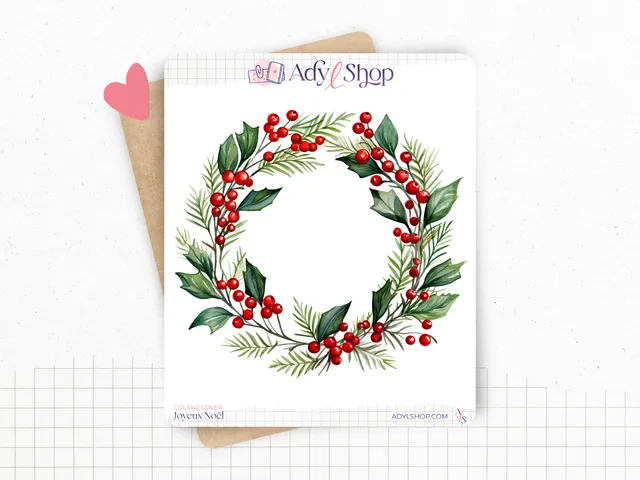 adylshop-stickers-d-coratifs-joyeux-no-l-stickers-couverture image 1