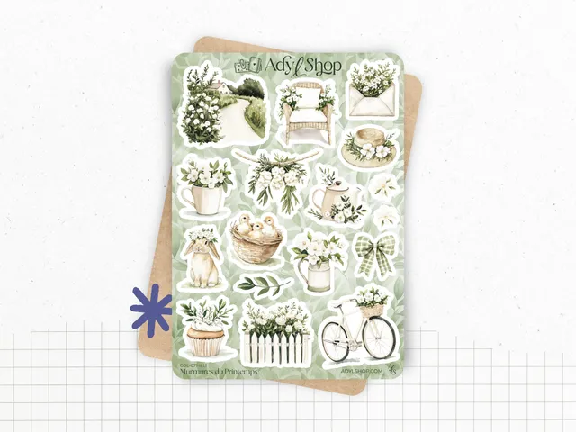adylshop-murmures-de-printemps-stickers-illustrations-1 image 1