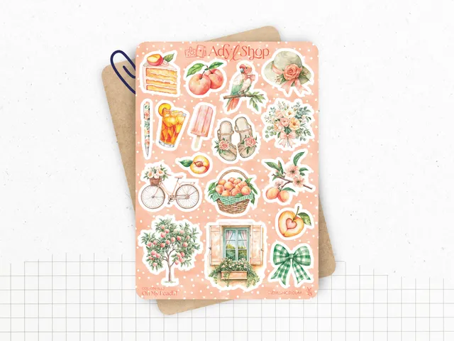 adylshop-oh-my-peach-planche-stickers-illustrations-2-t image 1