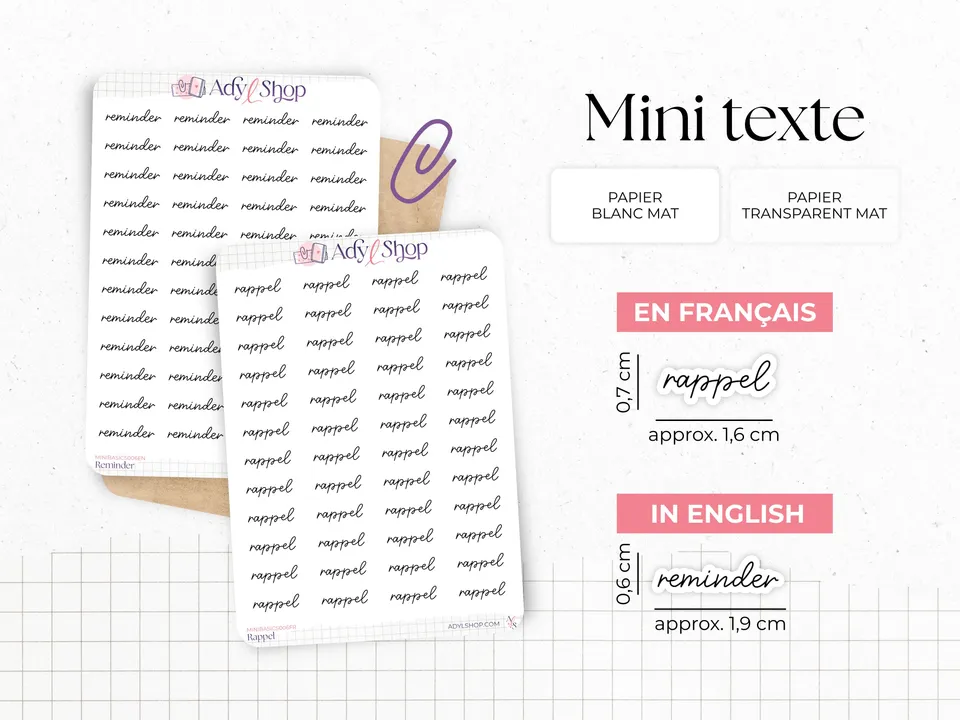 adylshop-stickers-fonctionnels-mini-rappel-blanc-mat-fran-ais image 1
