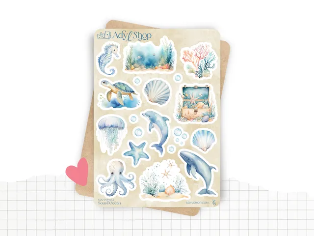adylshop-sous-l-oc-an-planche-stickers-illustrations-2-t image 1