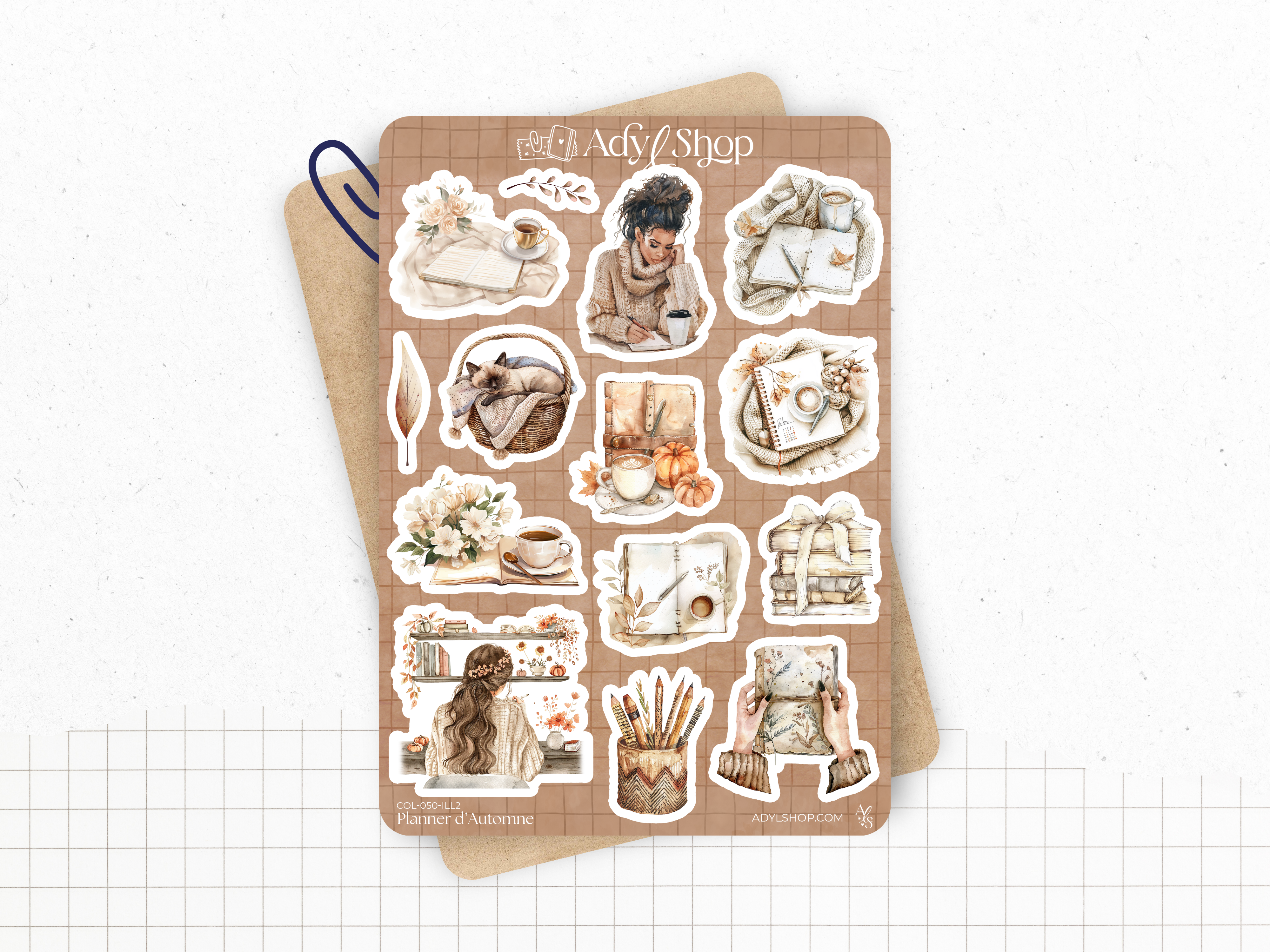 adylshop-planner-d-automne-stickers-d-coratifs-pack-11 image 2