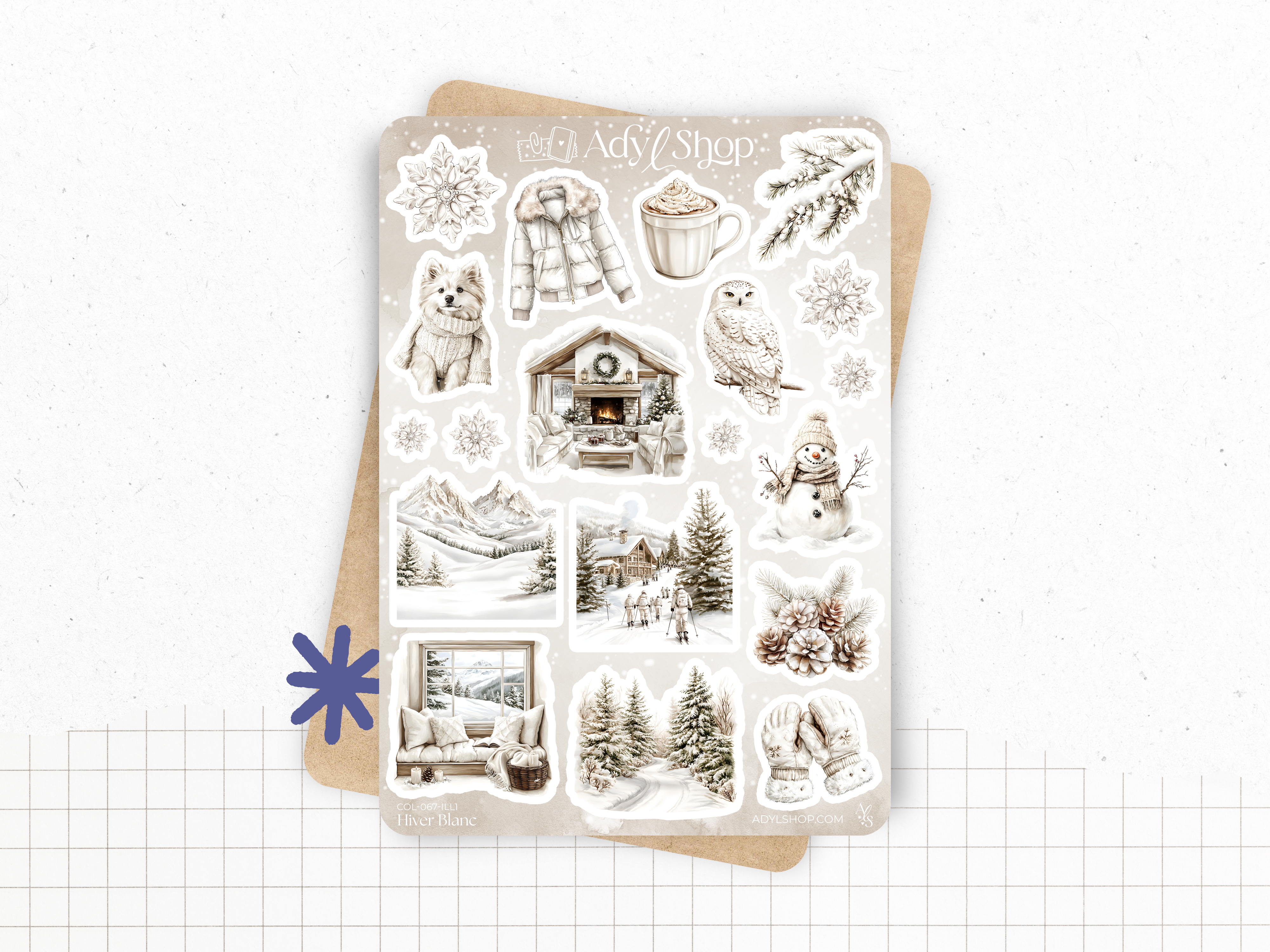 adylshop-hiver-blanc-headers-et-formes-stickers-hiver-neige image 2