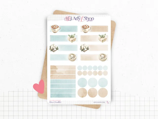 adylshop-hiver-douillet-planche-stickers-headers-et-formes-cozy image 1