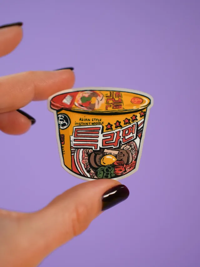 bonjour-club-stickers-nouilles-autocollant-ramen image 1