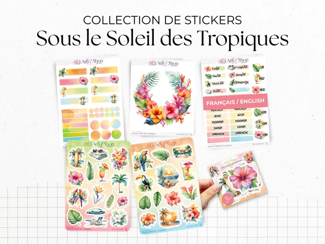 adylshop-sets-mensuels-tropiques-stickers-collection-fran-aise-t image 1