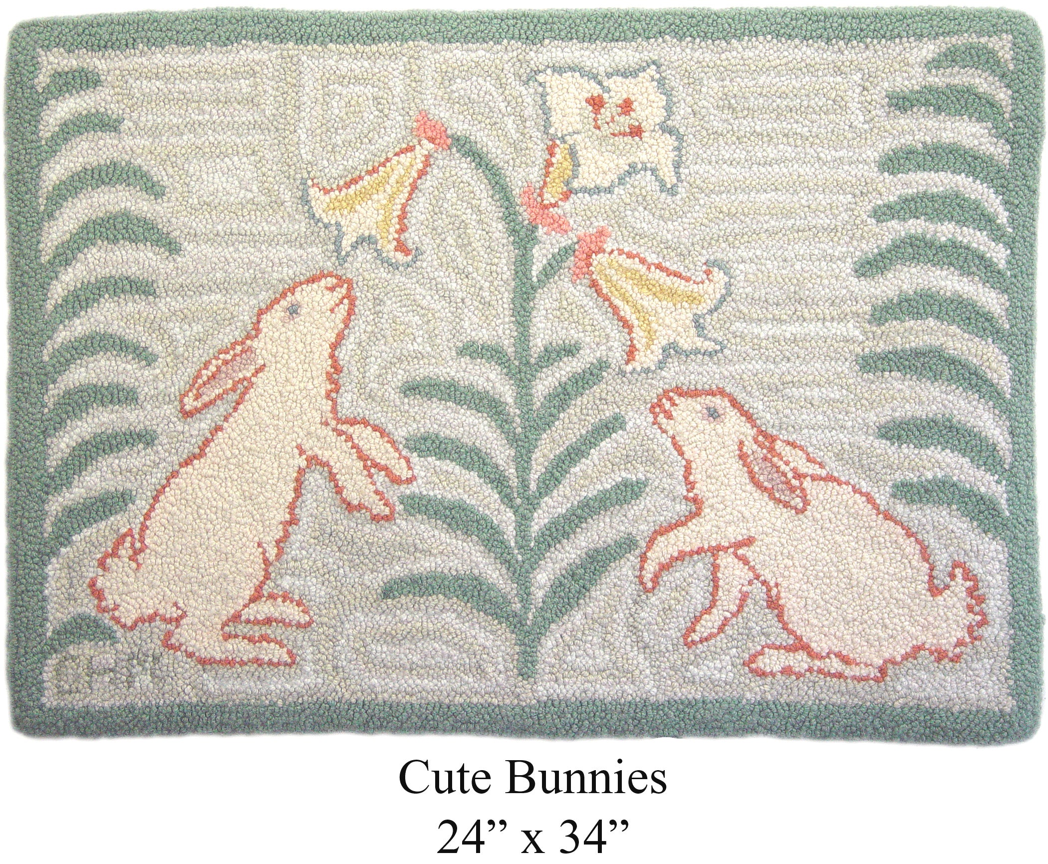 oxford-punch-needle-patterns-cute-bunnies-patron-61x86-4-cm-lapins image 1