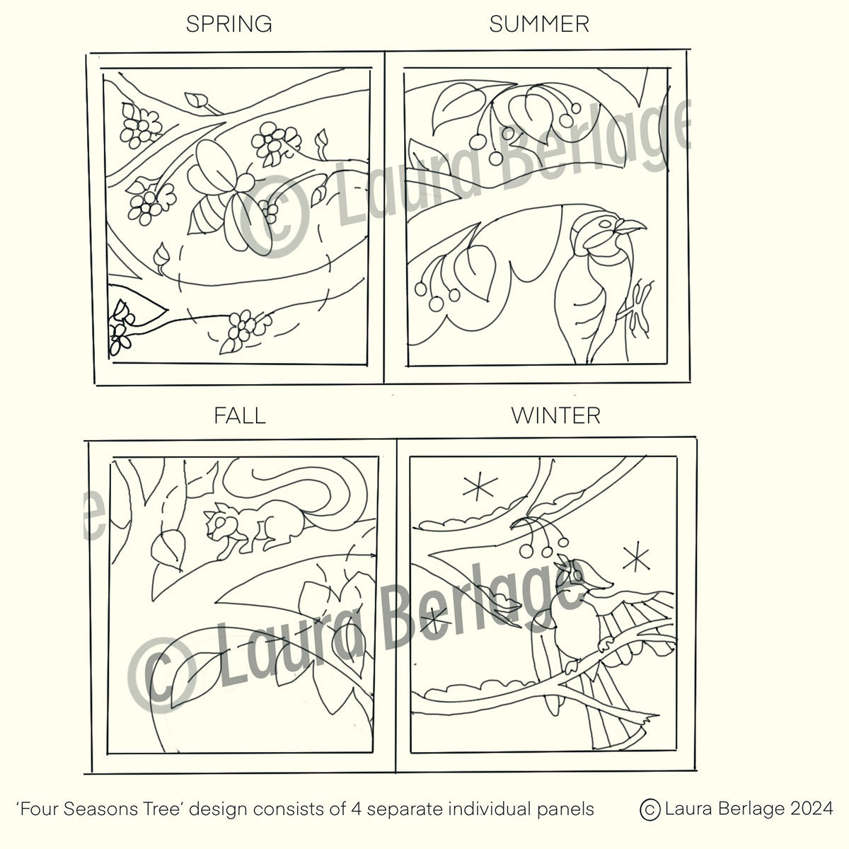 oxford-courses-four-seasons-tree-winter-panel-cours-punch-needle-fin image 1