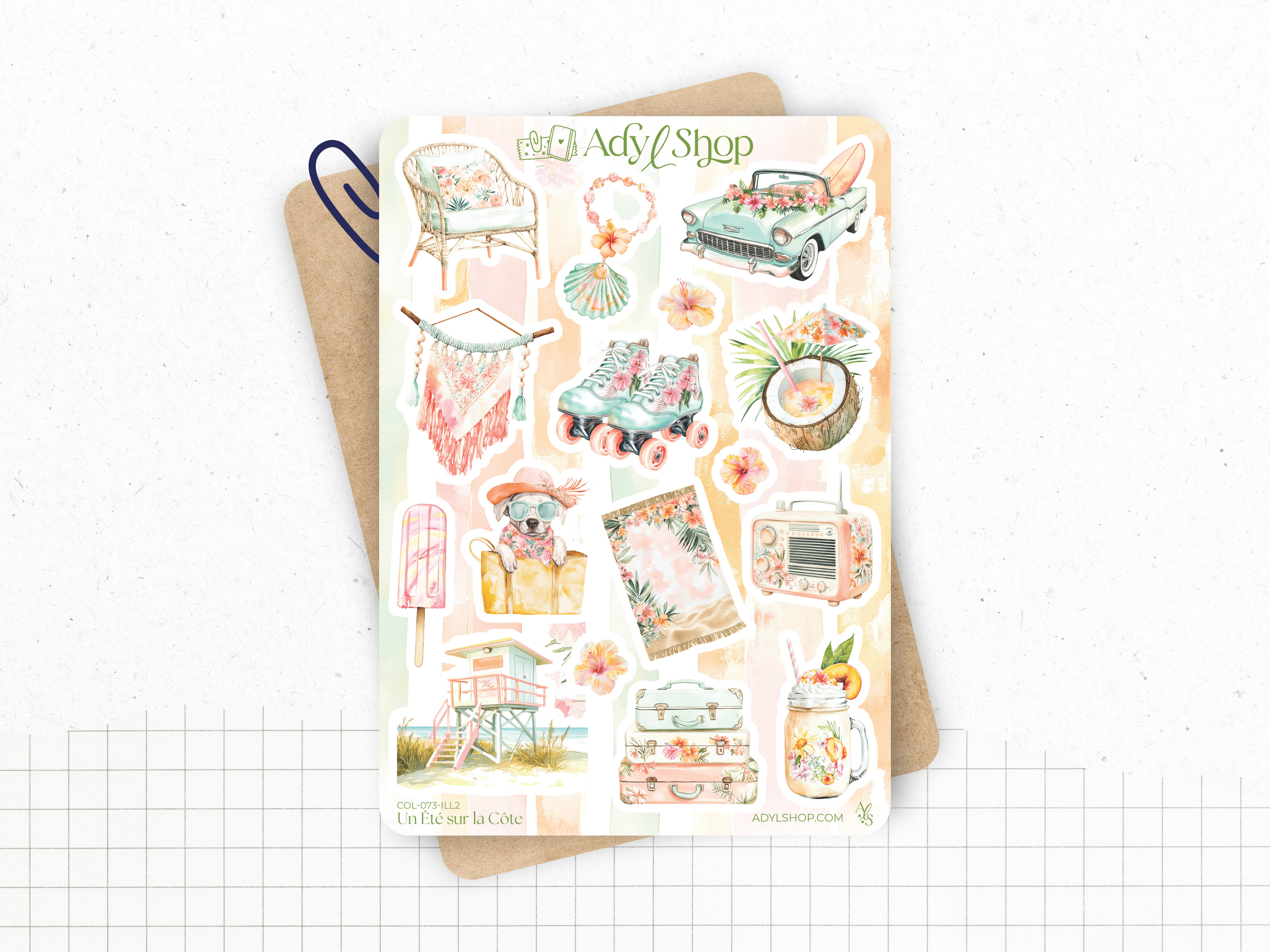 adylshop-un-t-sur-la-c-te-pack-stickers-t-plage image 3