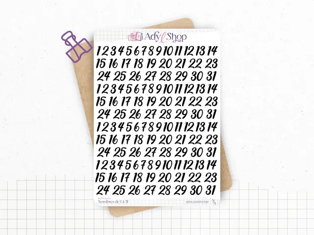 adylshop-chiffres-1-31-stickers-dates-blanc-mat-124 image 1