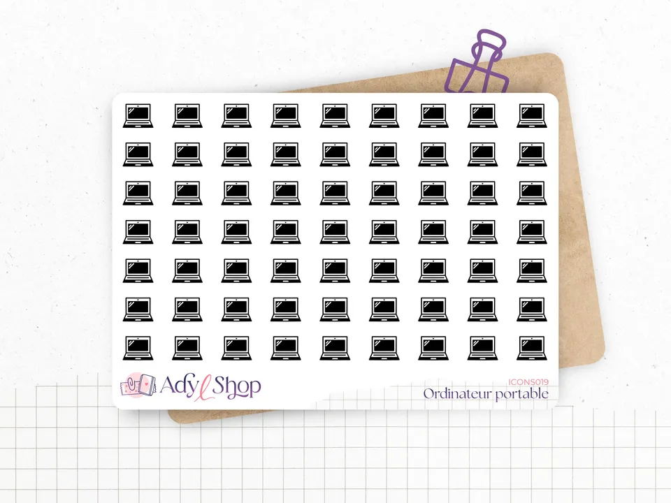 adylshop-stickers-fonctionnels-ordinateur-portable-stickers-blanc-mat image 1