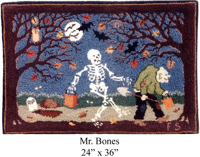 oxford-mr-bones-patron-punch-needle-61x91cm image 1
