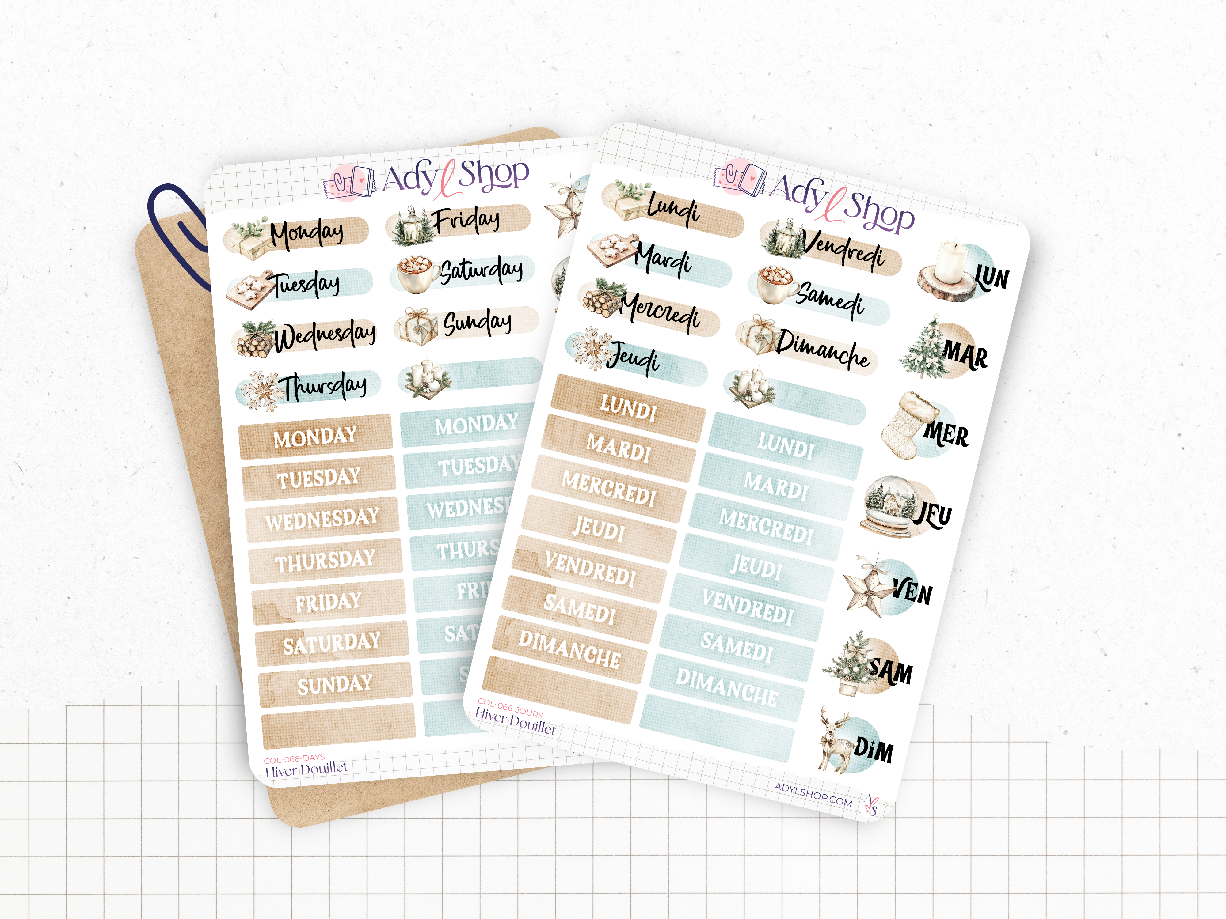 adylshop-hiver-douillet-planche-stickers-bullet-journal-hiver image 5