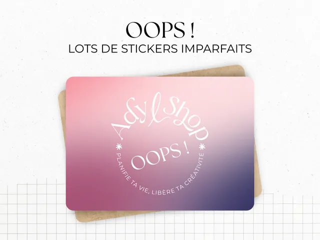 adylshop-stickers-d-coratifs-lot-oops-5-planches-fran-ais image 1