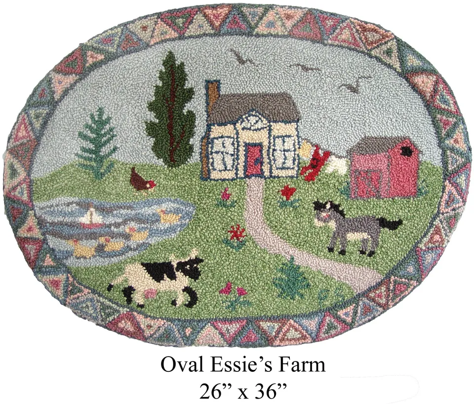 oxford-essie-s-farm-patron-punch-needle-ovale-66x91-cm image 1