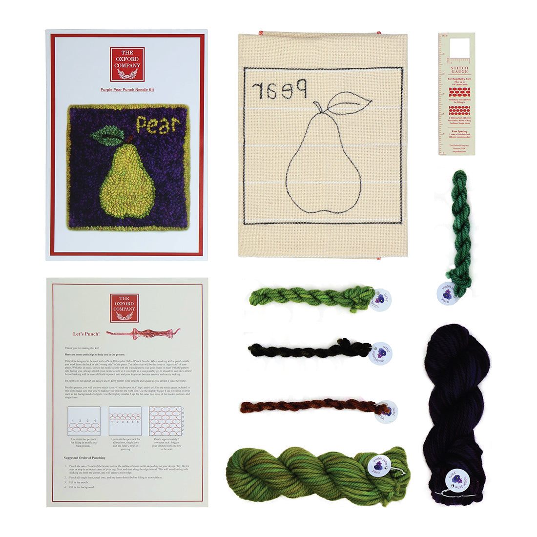 the-oxford-company-pear-kit-purple-kit-punch-needle-poire image 3