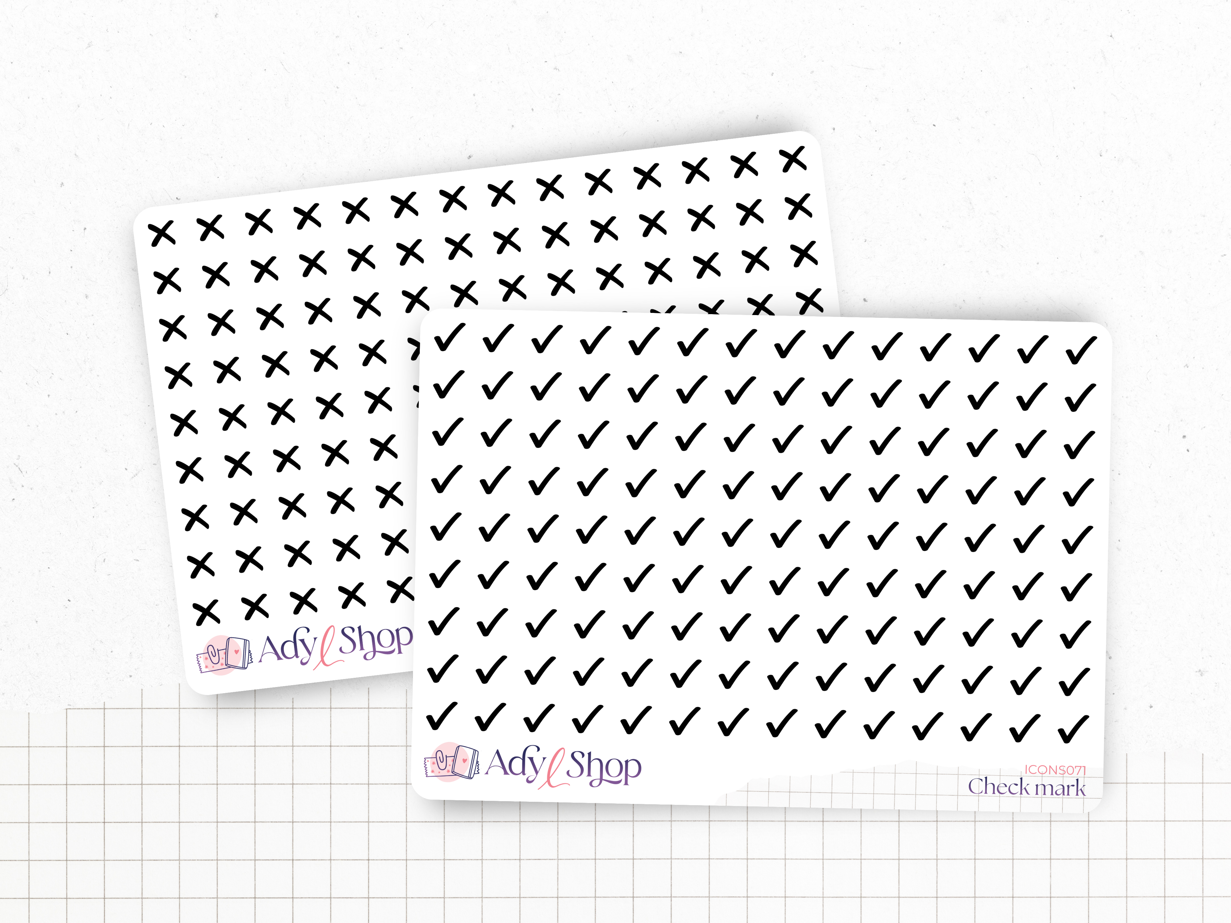 adylshop-stickers-fonctionnels-check-mark-planche-stickers-blanc-mat-126 image 1
