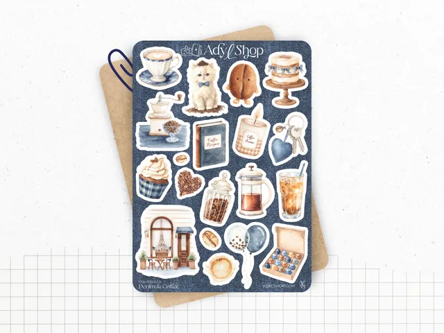 adylshop-denim-coffee-illustrations-stickers-caf image 1