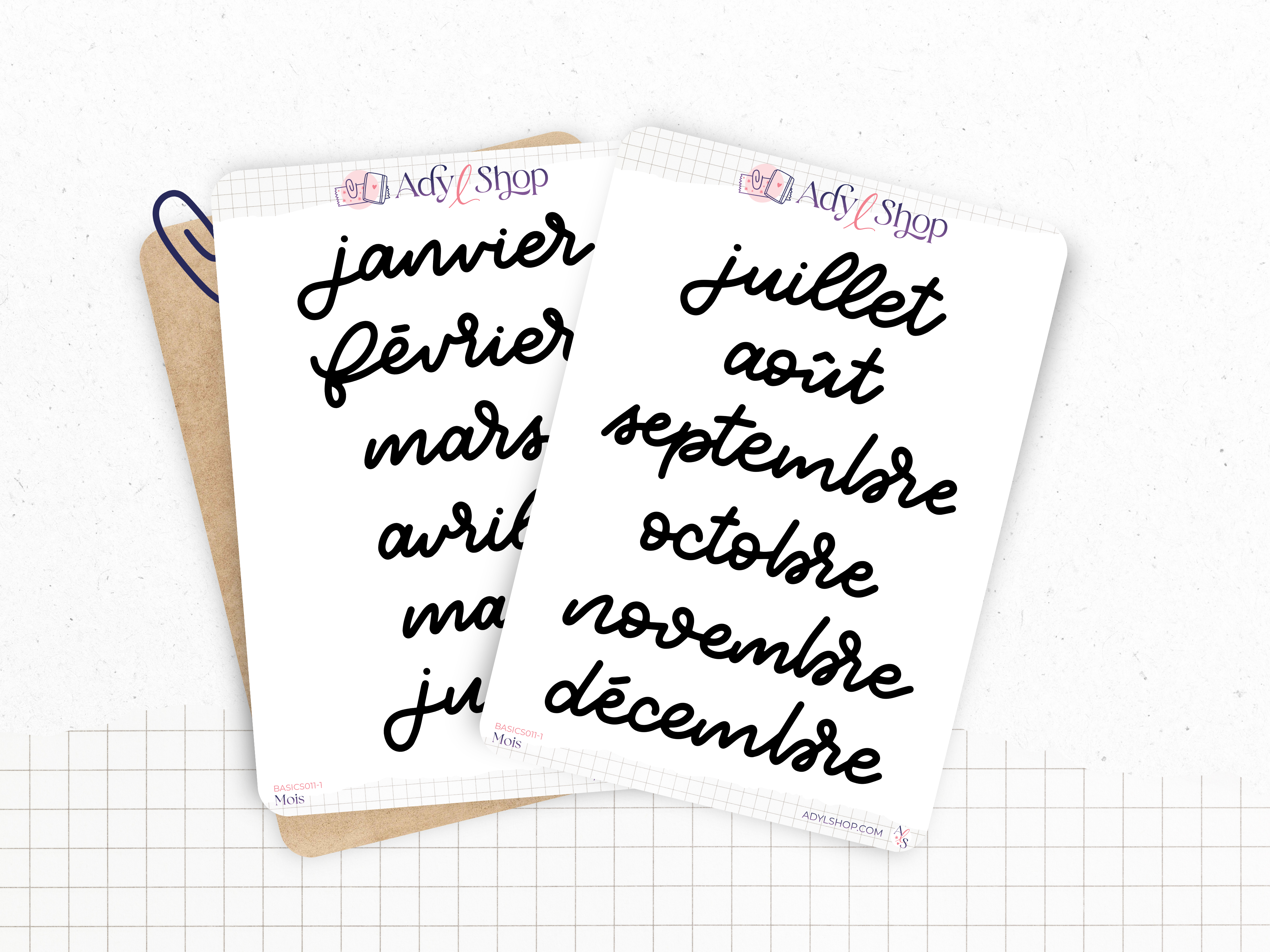 adylshop-stickers-fonctionnels-mois-de-l-ann-e-12-mois-fran-ais-blanc image 2