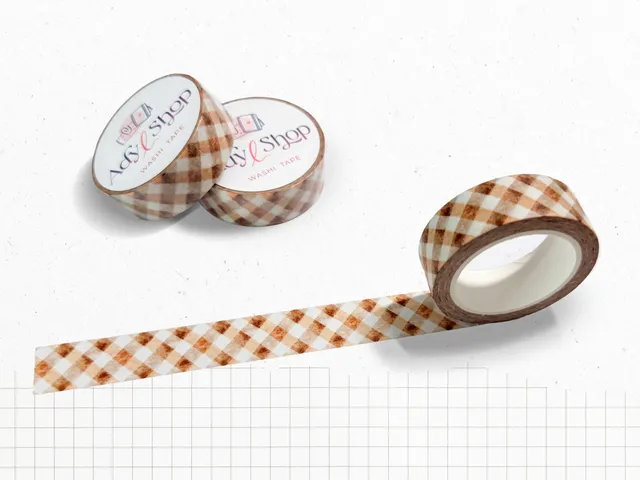 adylshop-denim-coffee-washi-tape-caf-15mm-x-10m image 1
