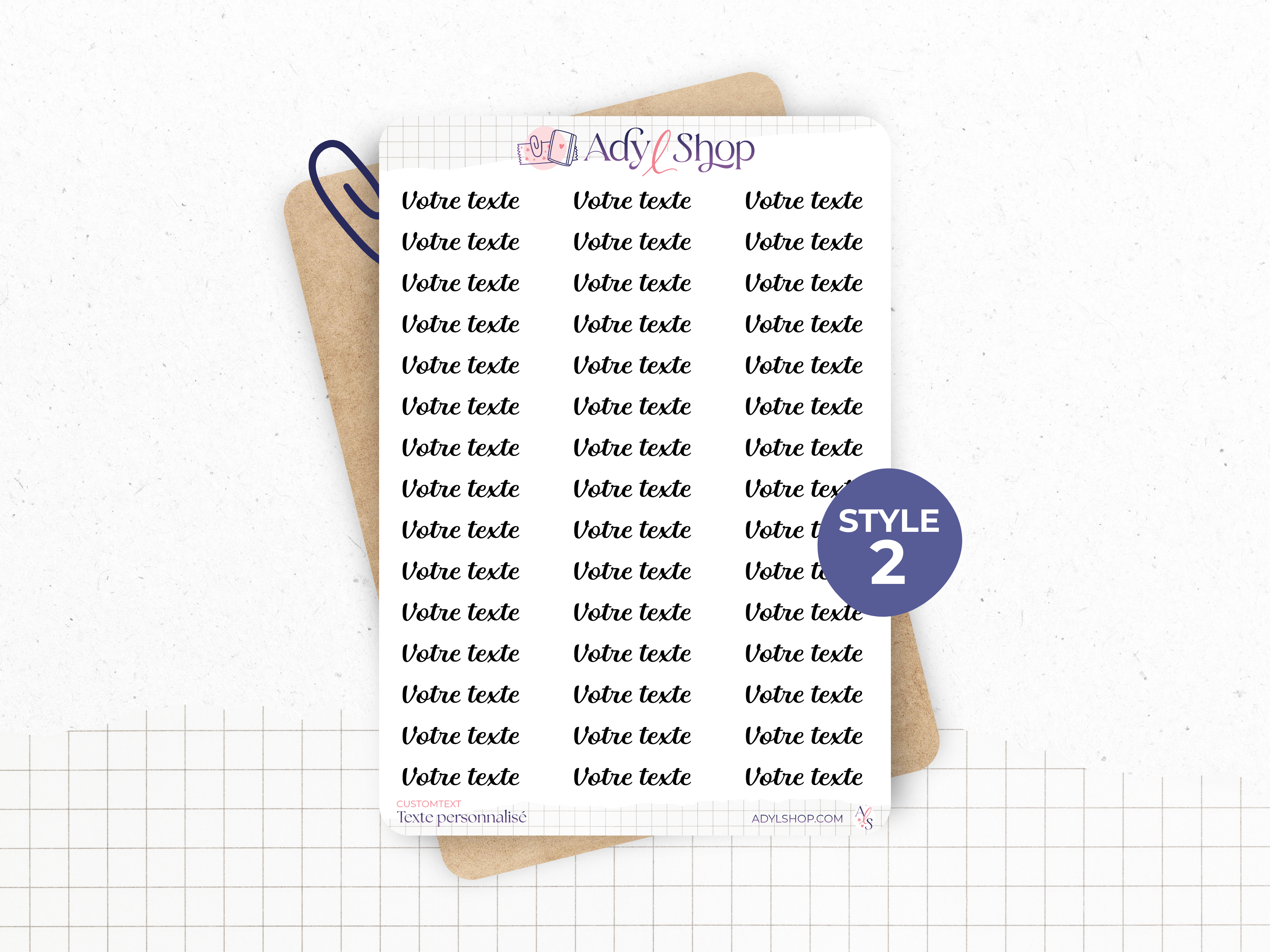 adylshop-stickers-d-coratifs-texte-personnalis-planche-blanc-mat image 3