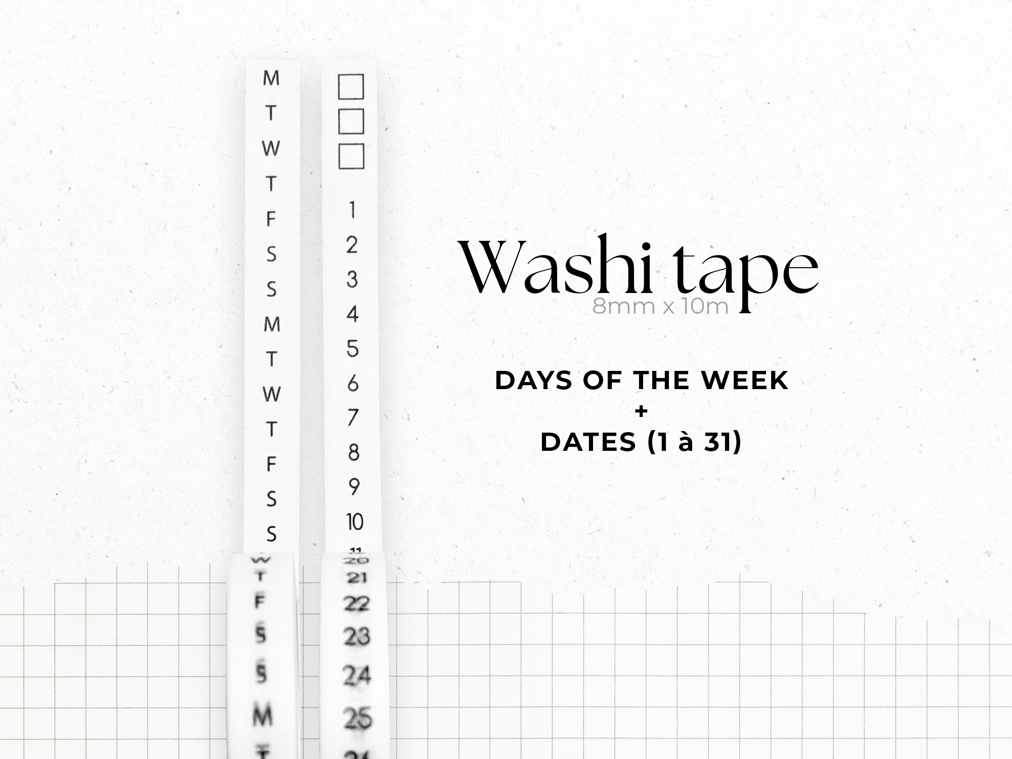 adylshop-dates-et-jours-washi-tape-jours-fran-ais-dates-8mm-x-10m image 6
