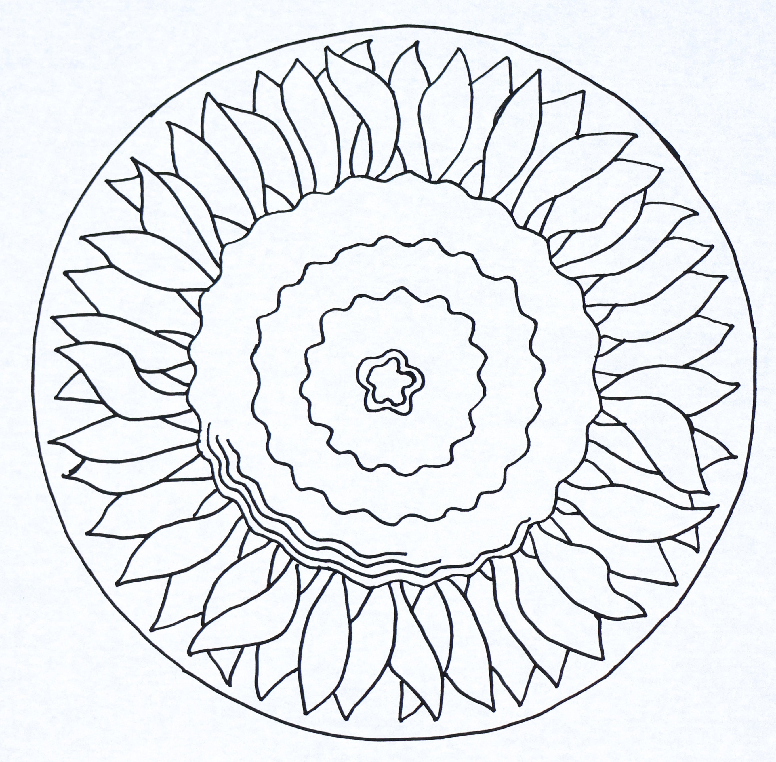 the-oxford-company-sunflower-13-patron-punch-needle-tournesol-33cm image 2