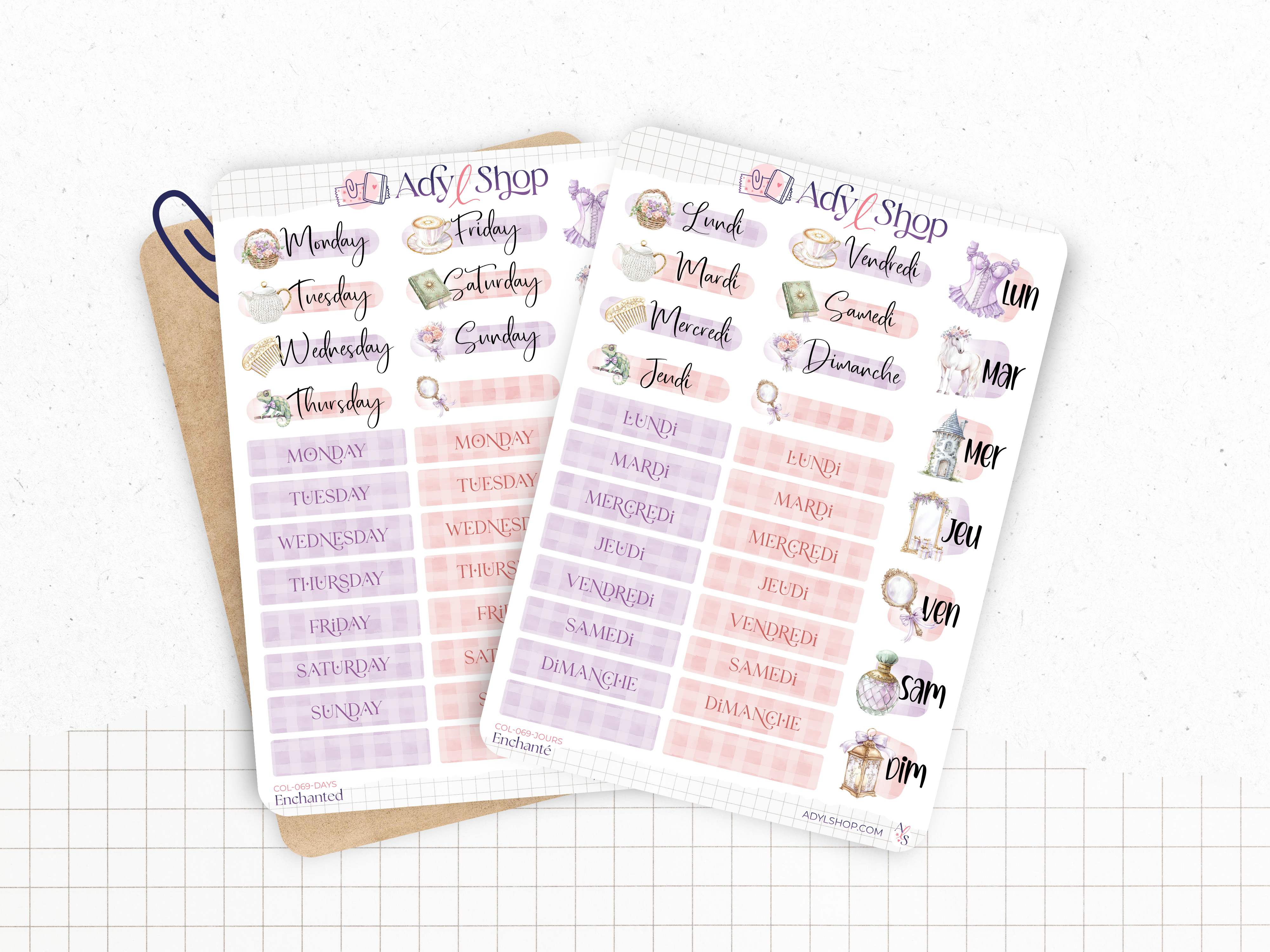 adylshop-enchant-pack-stickers-conte-de-f-e-pastel image 7
