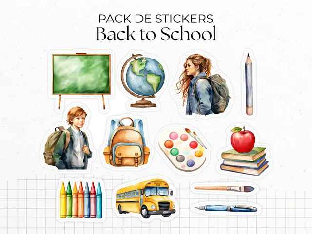 adylshop-back-to-school-pack-stickers-rentr-e-12-die-cut image 1