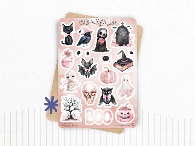 adylshop-abracada-boo-planche-stickers-illustrations-1-halloween image 1