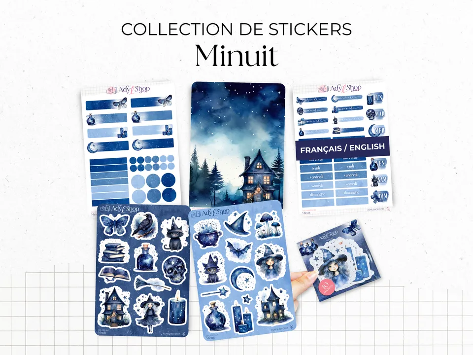adylshop-minuit-collection-stickers-magie-fran-ais-halloween image 1