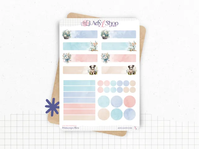 adylshop-stickers-d-coratifs-printemps-bleu-planche-headers-bleu image 1