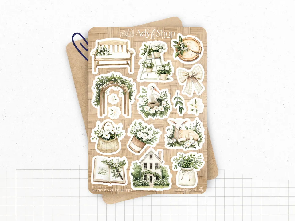adylshop-murmures-de-printemps-stickers-planche-illustrations-2 image 1