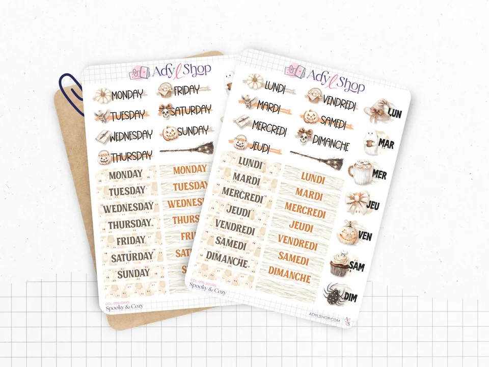 adylshop-spooky-cozy-planche-illustrations-stickers-halloween image 1