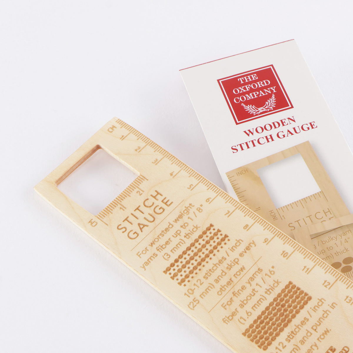 oxford-supplies-wooden-stitch-gauge-jauge-bois-h-tre image 5