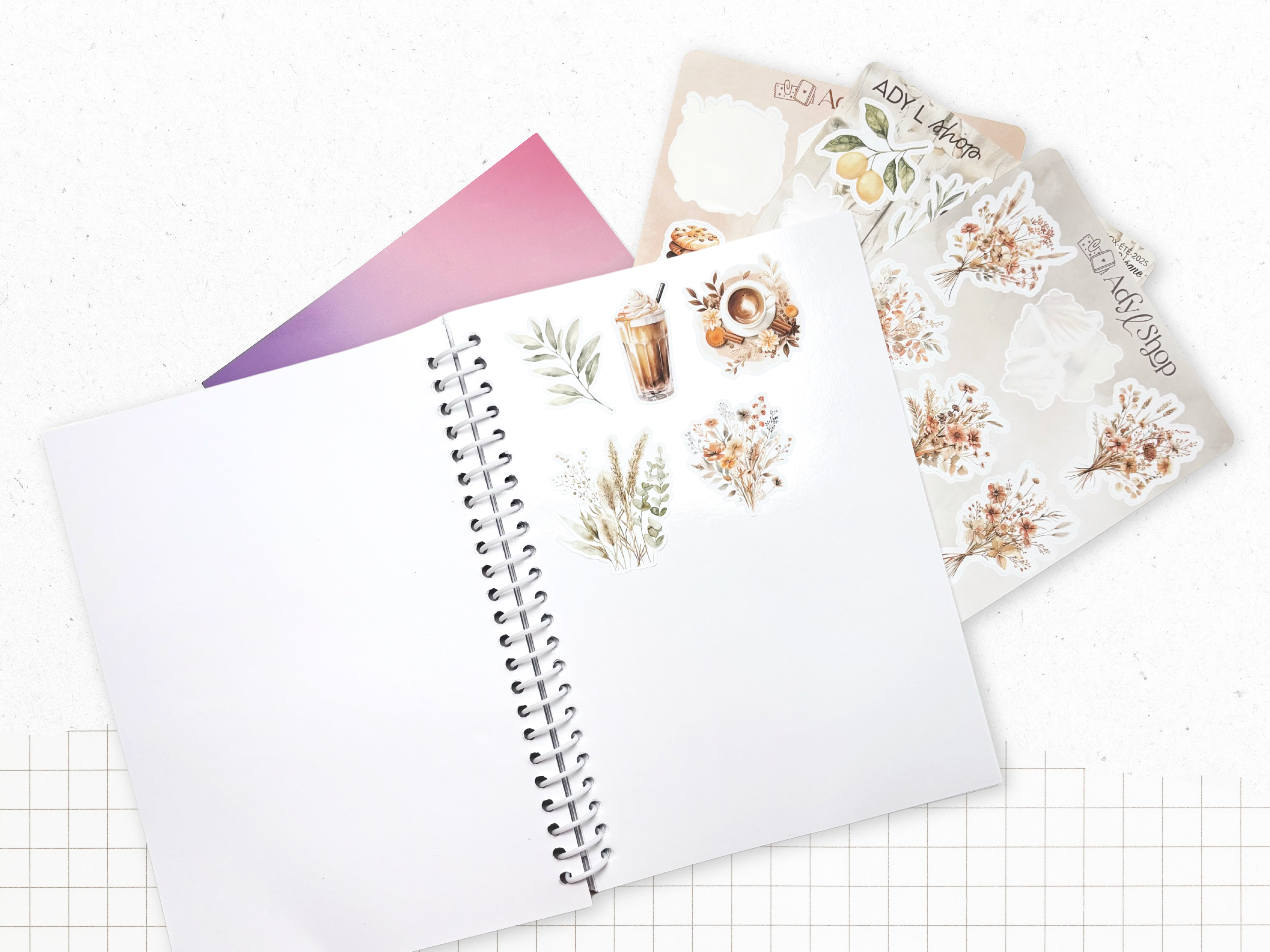 adylshop-album-stickers-r-utilisable-a5-40-pages-repositionnable image 2