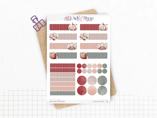 adylshop-automne-boh-me-planche-stickers-headers-et-formes image 1