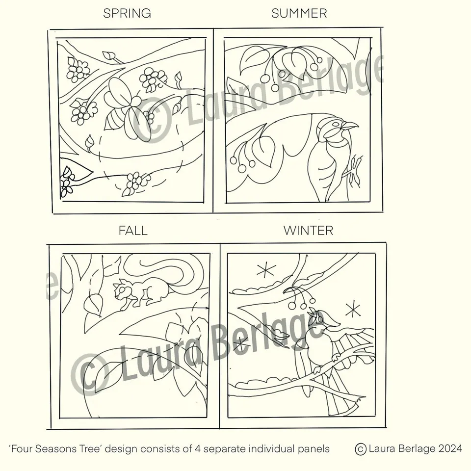 oxford-courses-four-seasons-tree-winter-panel-cours-punch-needle-fin image 1