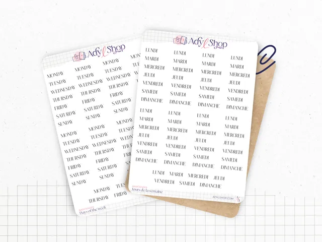 adylshop-jours-de-la-semaine-sticker-planner-fran-ais-blanc-mat image 1