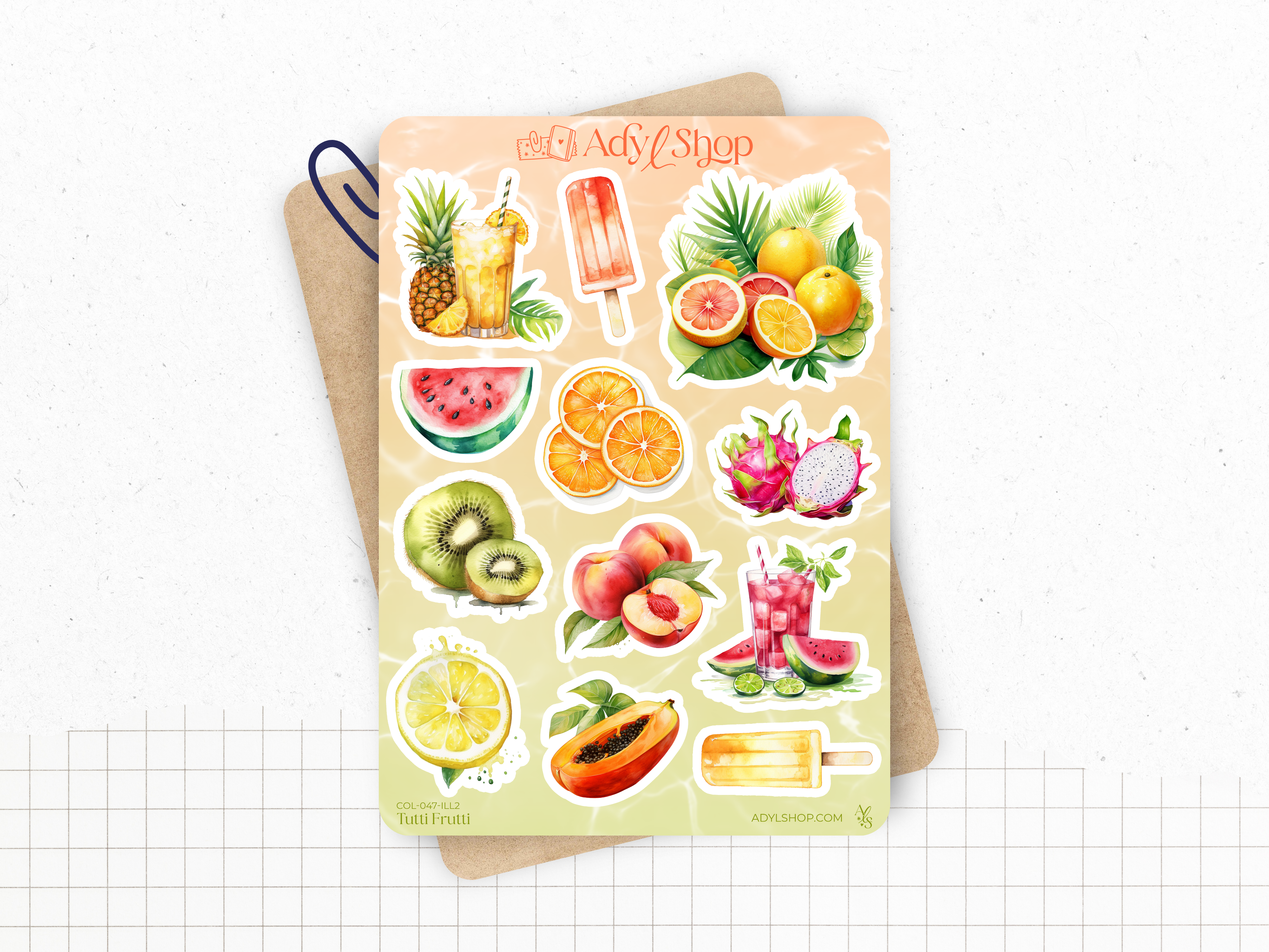 adylshop-tutti-frutti-collection-stickers-t-fruits image 3
