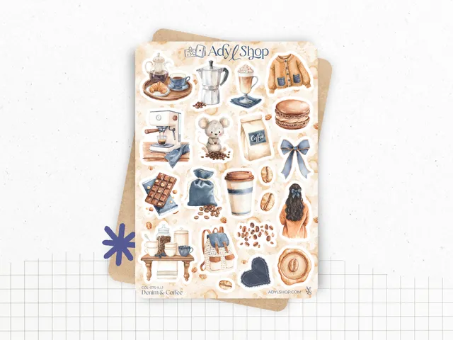 adylshop-denim-coffee-illustrations-1-stickers-caf image 1
